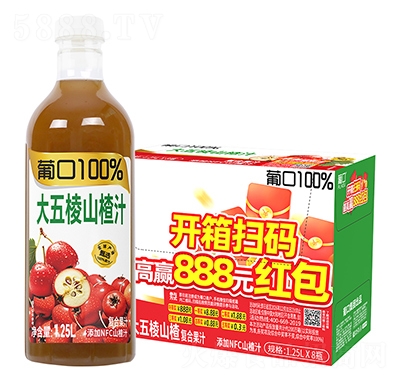 �Ͽ�100%������ɽ�֭1.25L